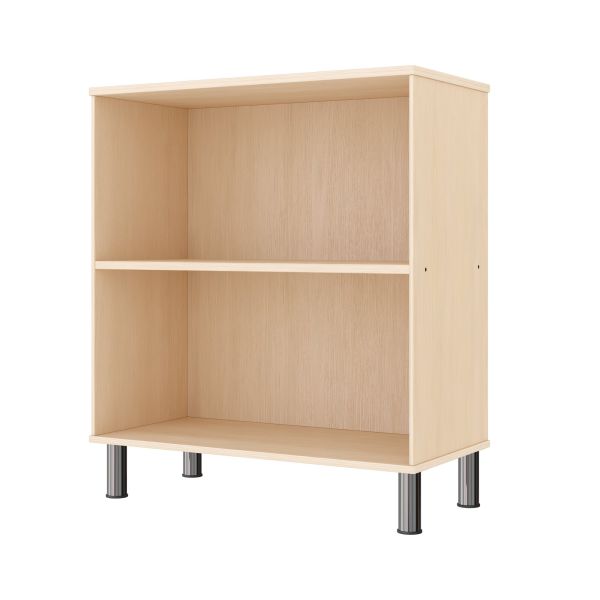 Armoire à Rayonnages 79-80, 2 Compartiments (avec pieds de socle réglables)