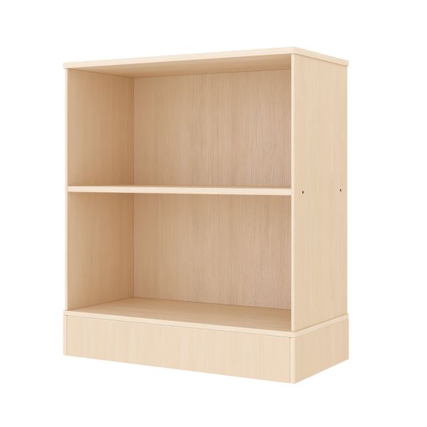 Armoire à Rayonnages 79-80, 2 Compartiments (avec socle en bois)