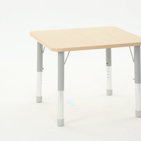 Tisch Owlaf, quadratisch, höhenverstellbar (39-61,5 cm)