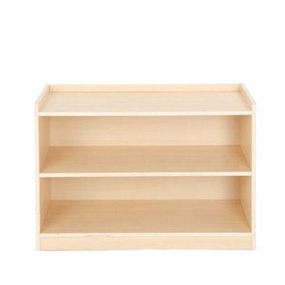 Armoire à Rayonnages à Dos Fermé, 2 Rayons