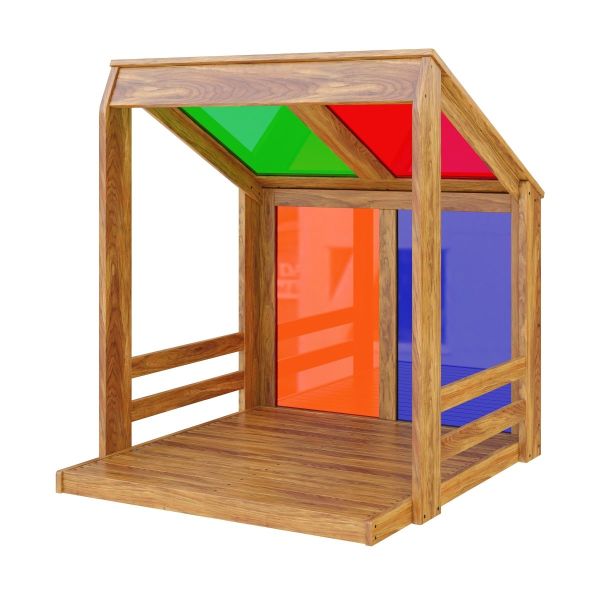 Piccola casetta arcobaleno