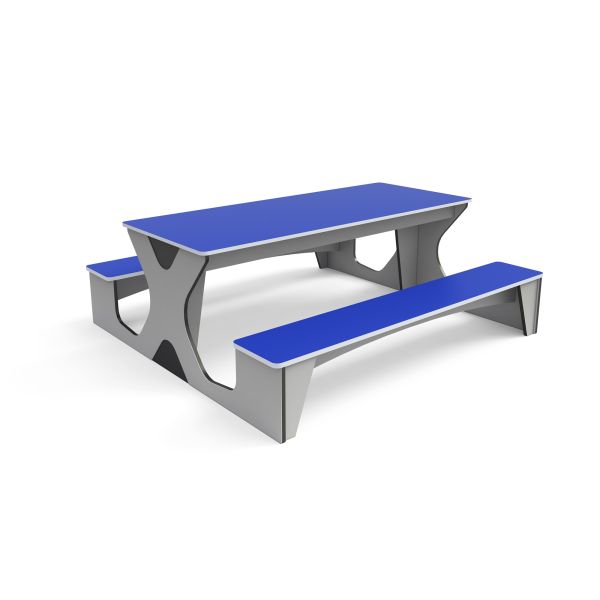 Outdoor PE Tisch-Bank-Set