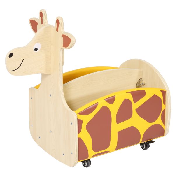 Bac à Livres « Girafe », Roulant