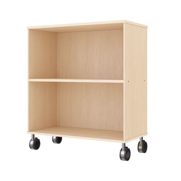 Armoire à Rayonnages 79-80, 2 Compartiments (avec roulettes équipées de freins de stationnement)