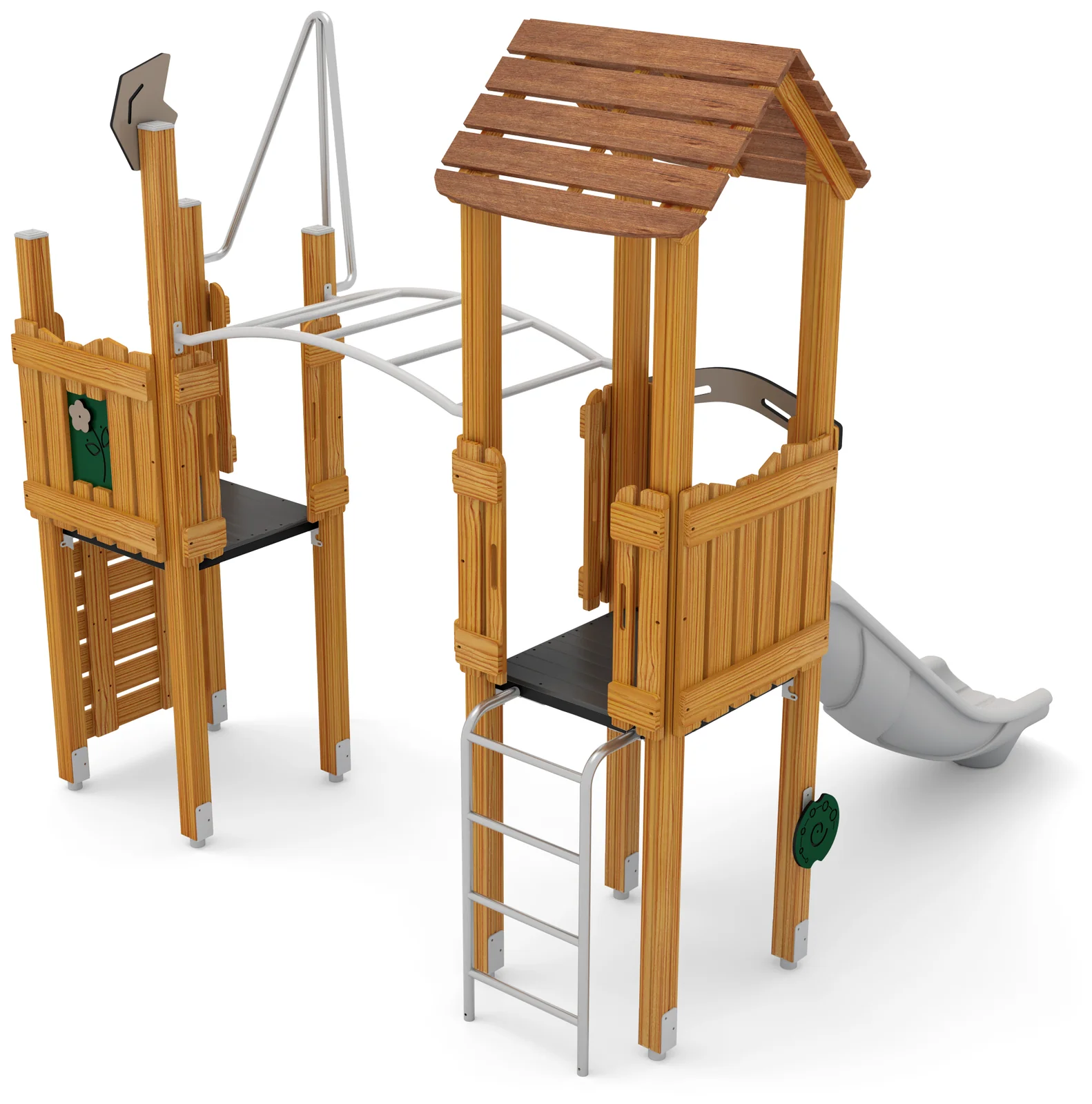 Play Structure Alva – Perspektivansicht 2