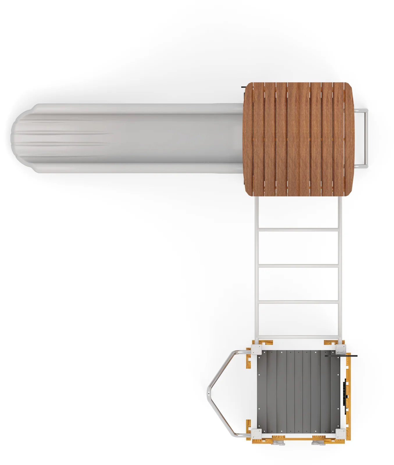 Play Structure Alva – Draufsicht Render