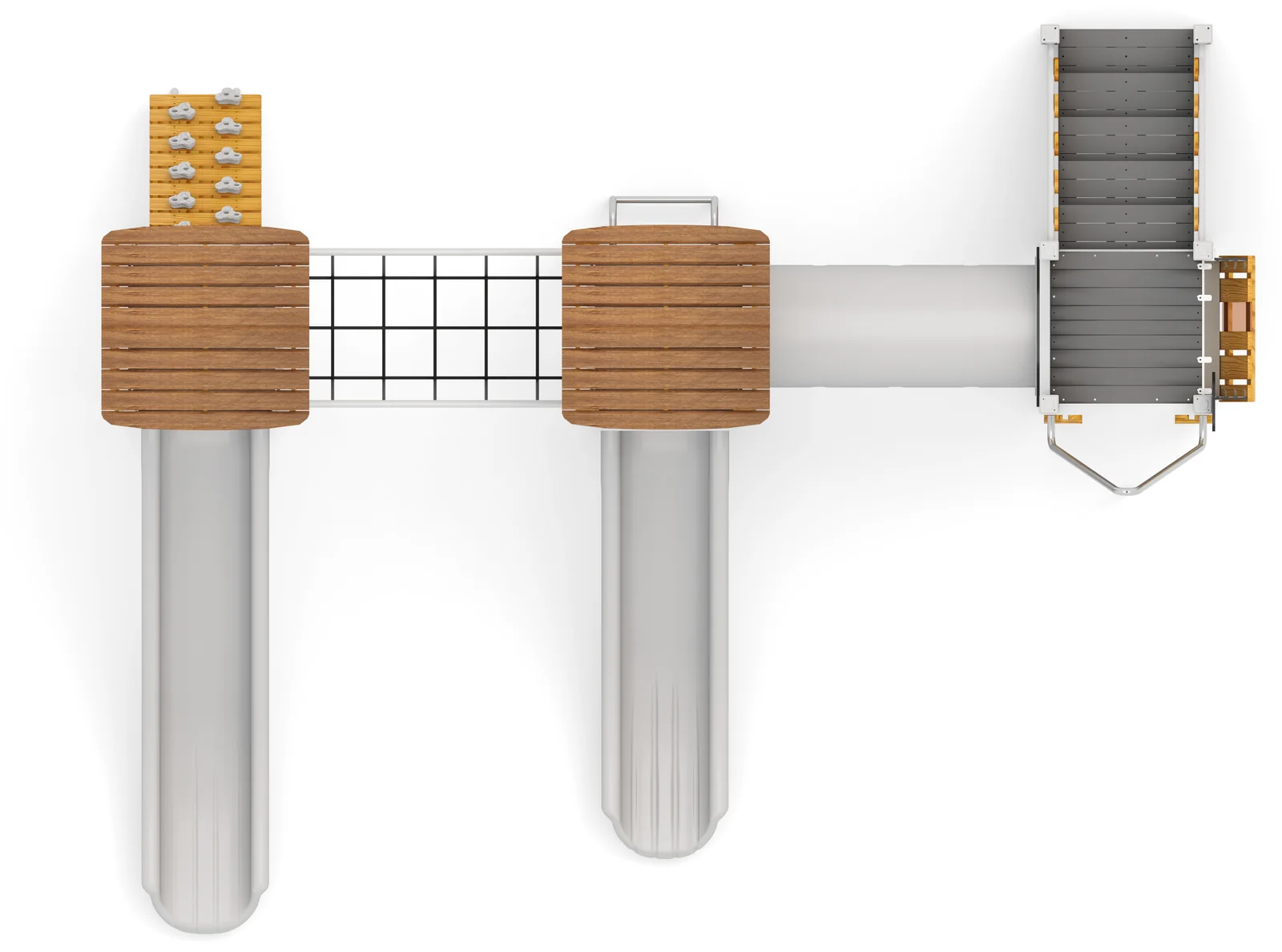 Spielanlage Sina – Draufsicht Render