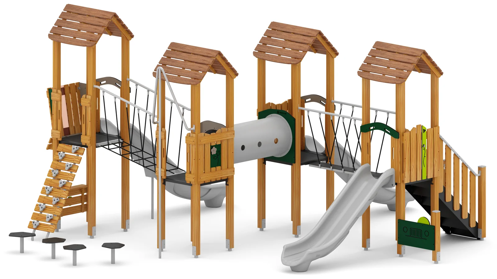 Play Structure Liv – Perspektivansicht 1