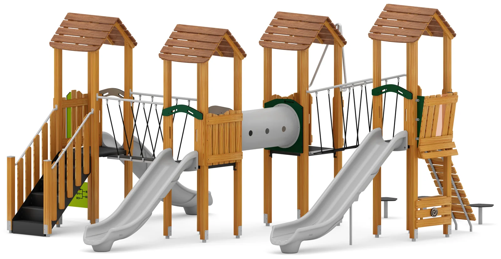 Play Structure Liv – Perspektivansicht 2