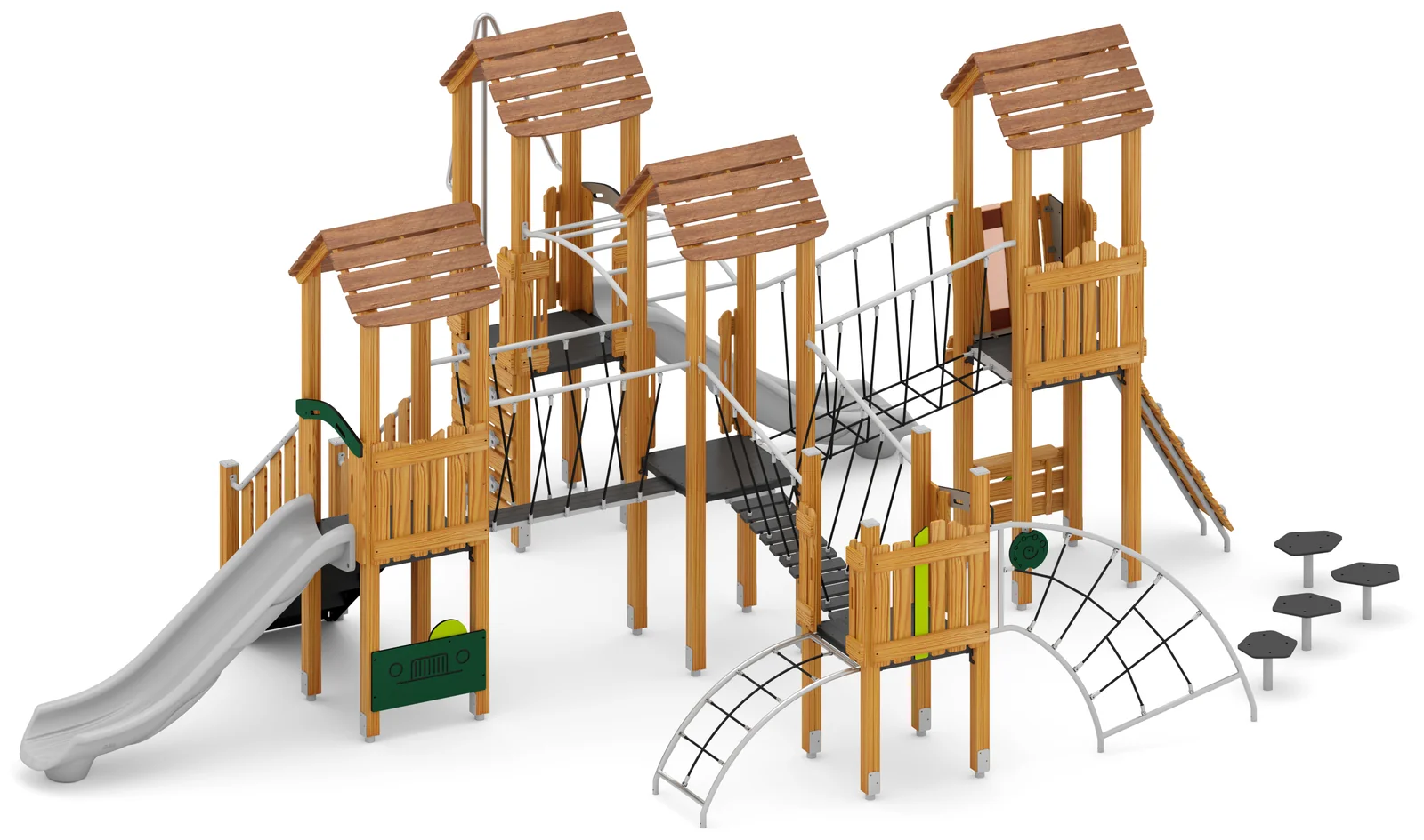 Play Structure Sofie – Perspektivansicht 1