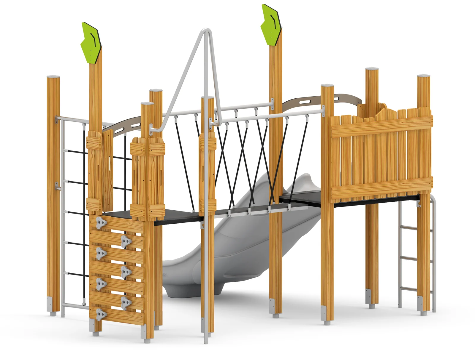 Play Structure Klara – Perspektivansicht 2