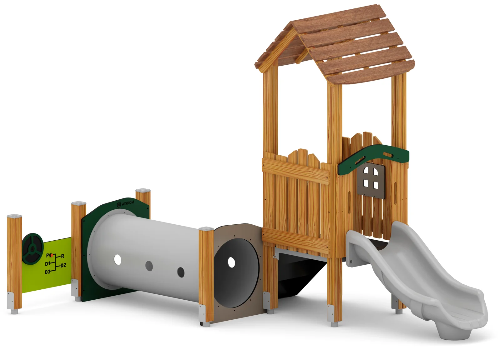 Play Structure Mia – Perspektivansicht 2