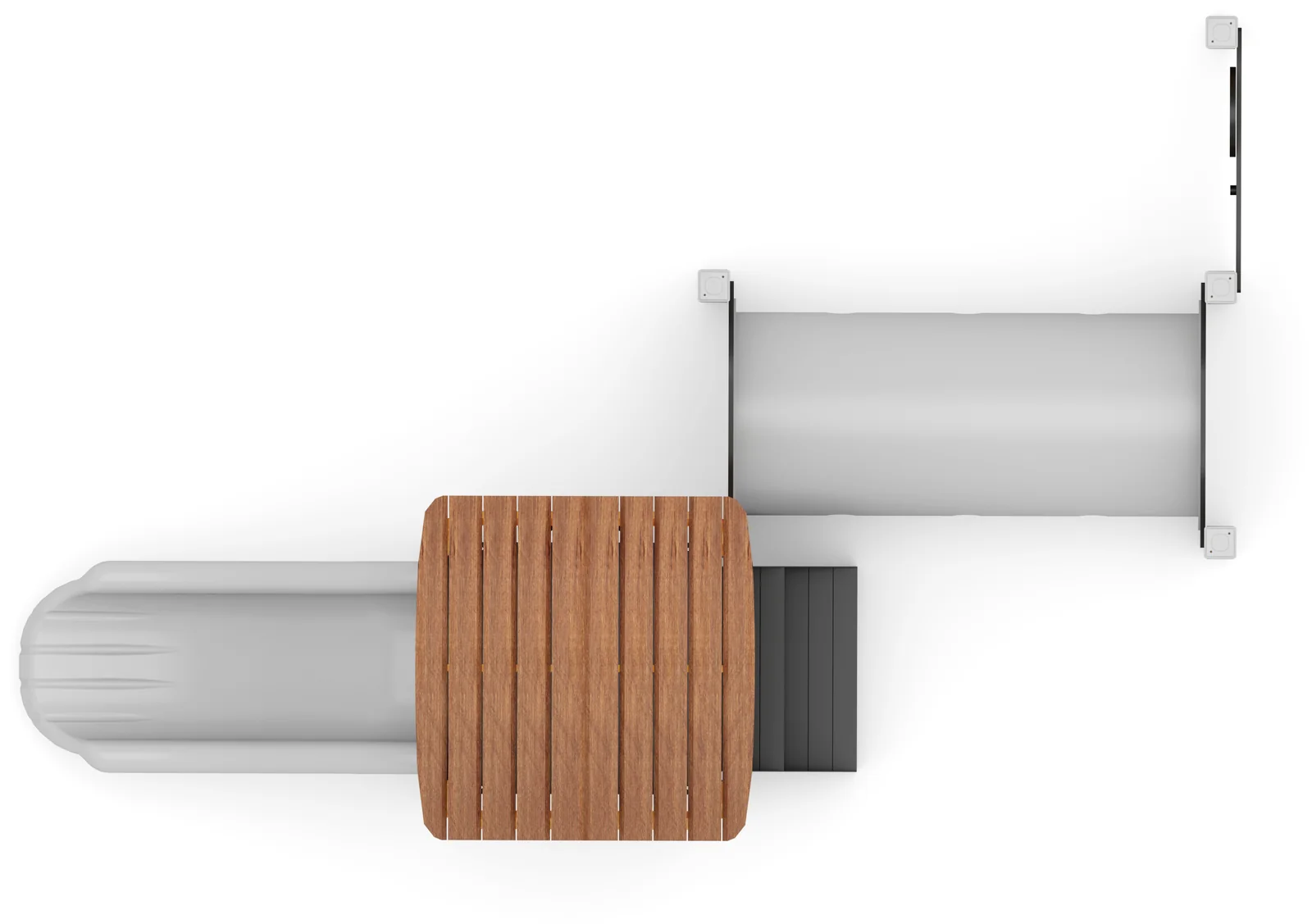 Play Structure Mia – Draufsicht Render