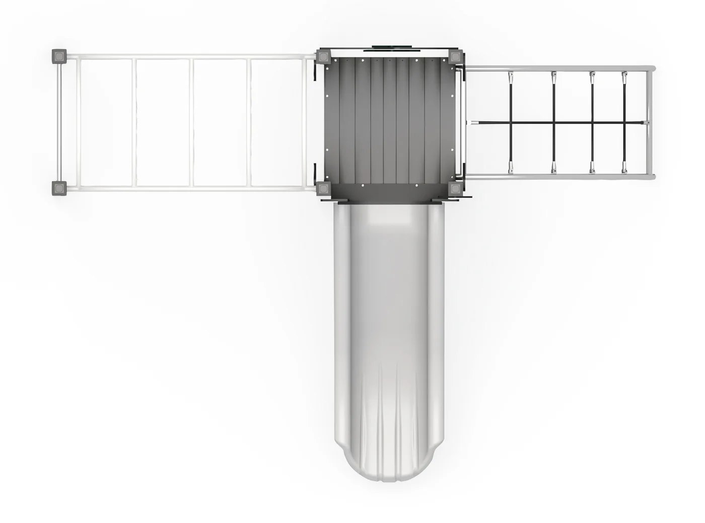 Play Structure Mika – Draufsicht Render
