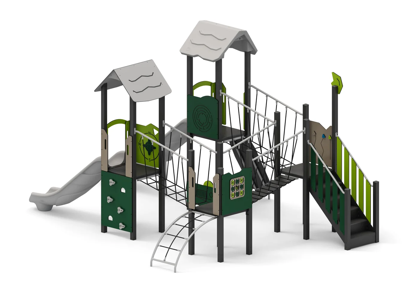 Play Structure Lukas – Perspektivansicht 1