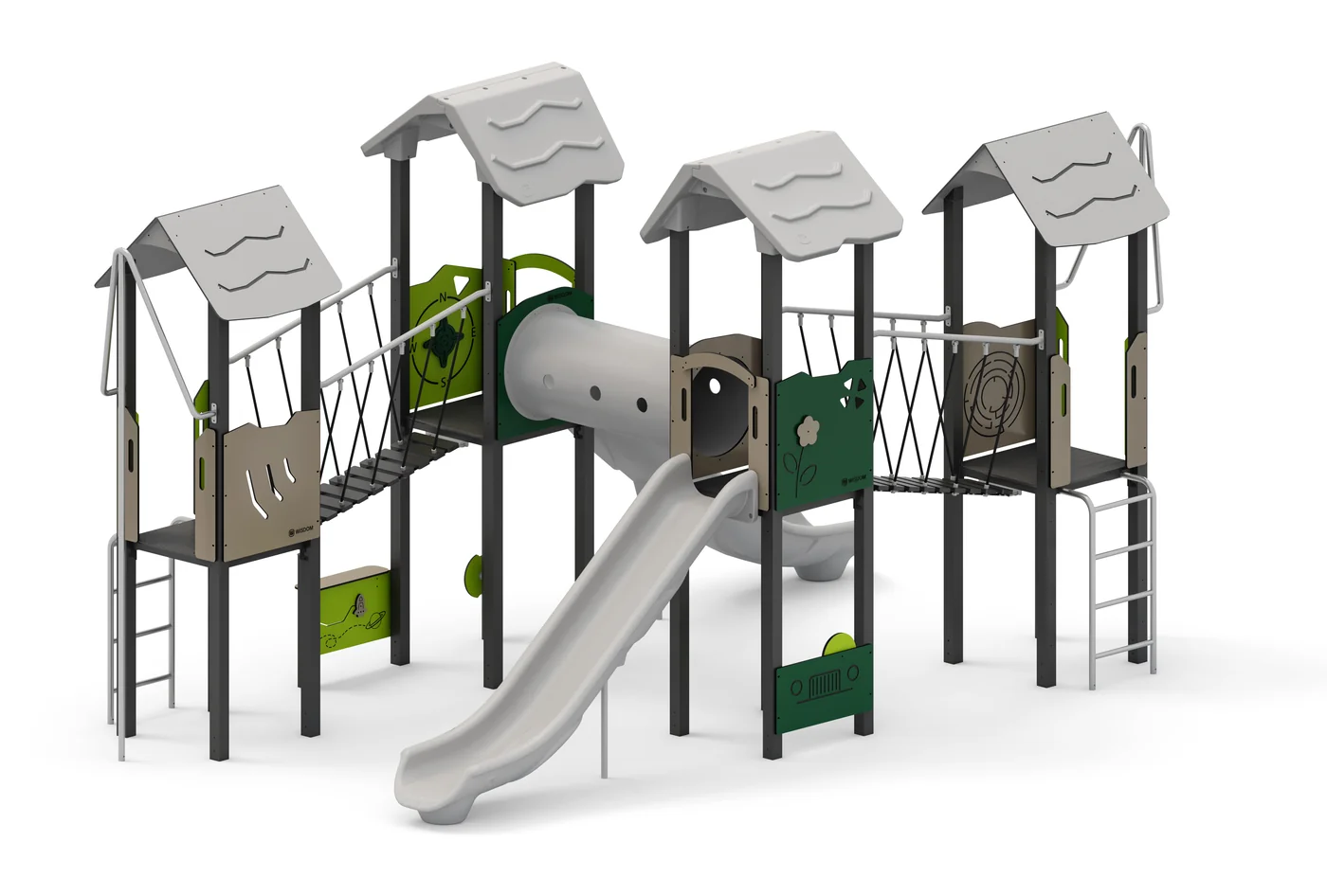 Play Structure Kasper – Perspektivansicht 1