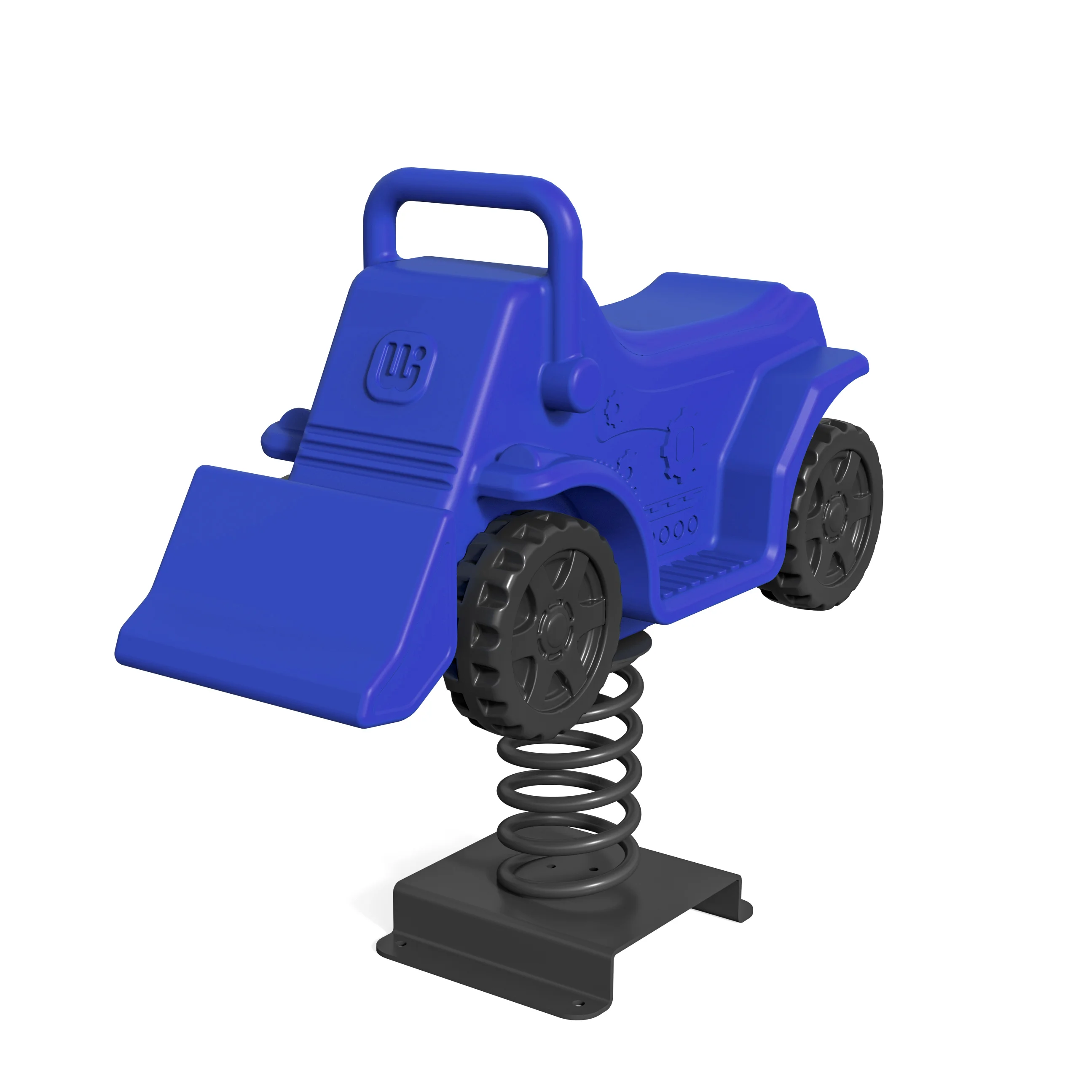 Spring Rocker Bulldozer – SR-21040-114_Federwippe_Bulldozer