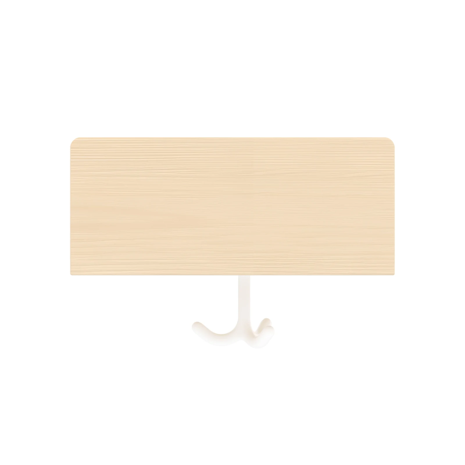Patère Murale 30 cm, 1 Casier – KB1-DG25055-30-F_03