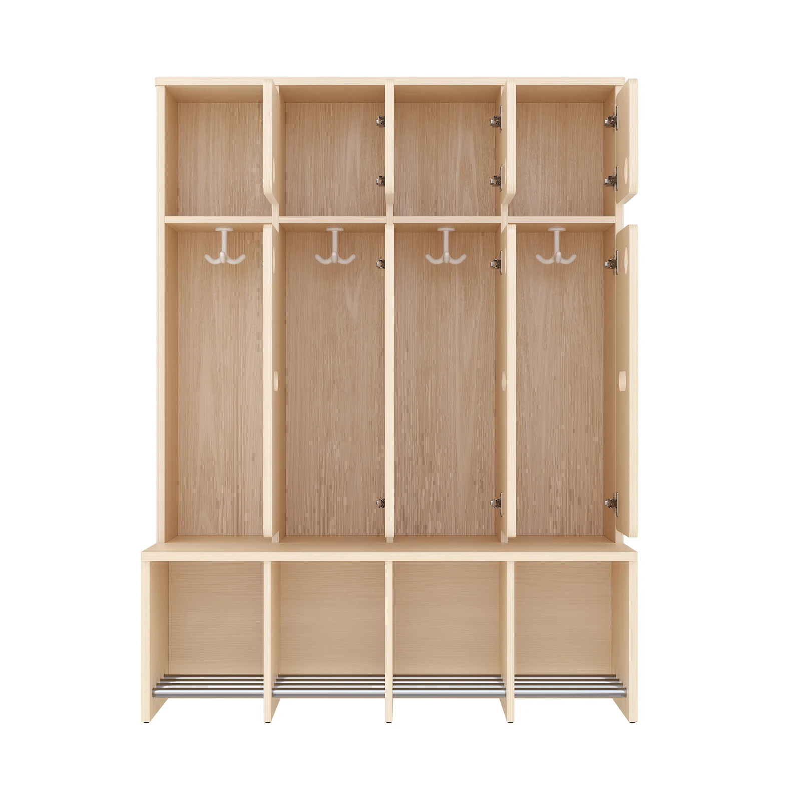 Vestiaire Complet, 4 Places, Hauteur d'assise: 35 cm – KB1-DG25176-35_07