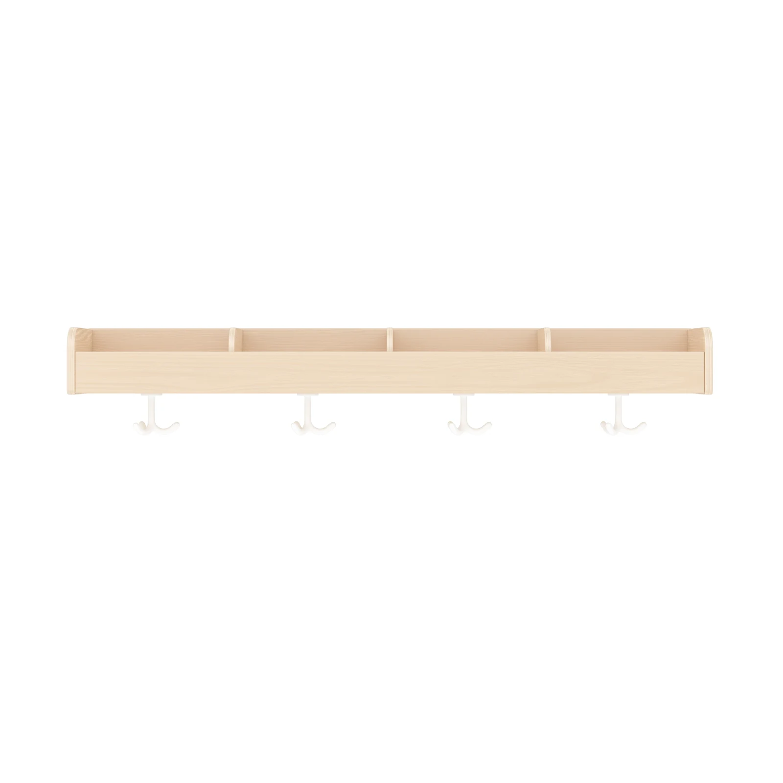 Appendiabiti con Mensola 120 cm, 4 Scomparti – KB1-DG25061-30-F_02