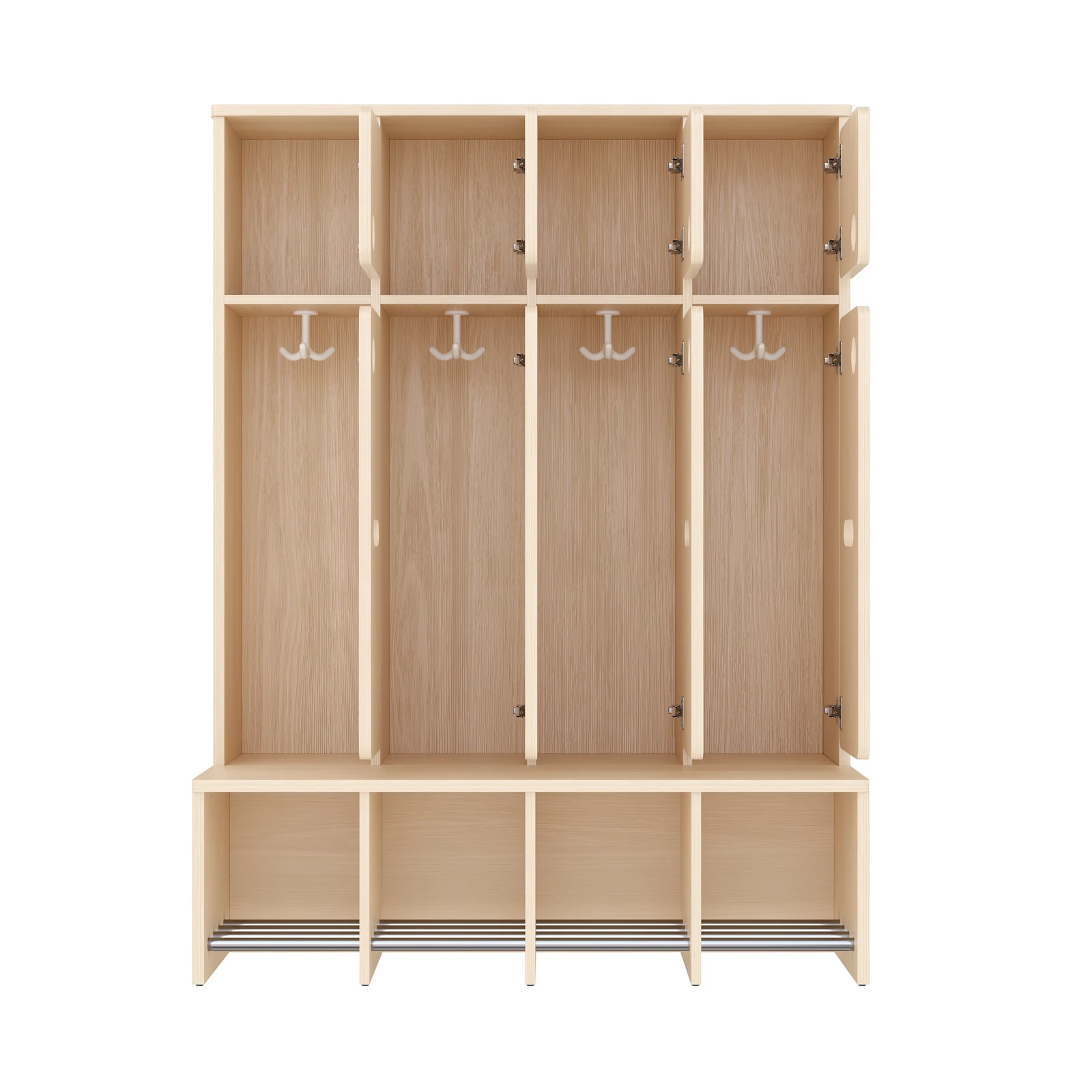 Vestiaire Complet, 4 Places, Hauteur d'assise: 31 cm – KB1-DG25176-31_07