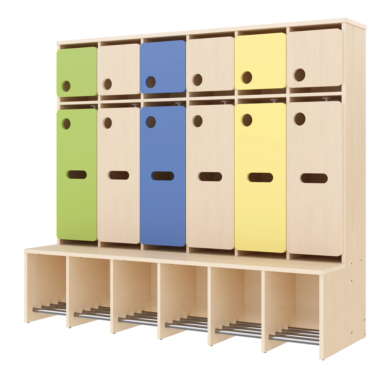 Guardarropas Completo, 6 Plazas, Altura del asiento: 35 cm – KB1-DG25178-35_02