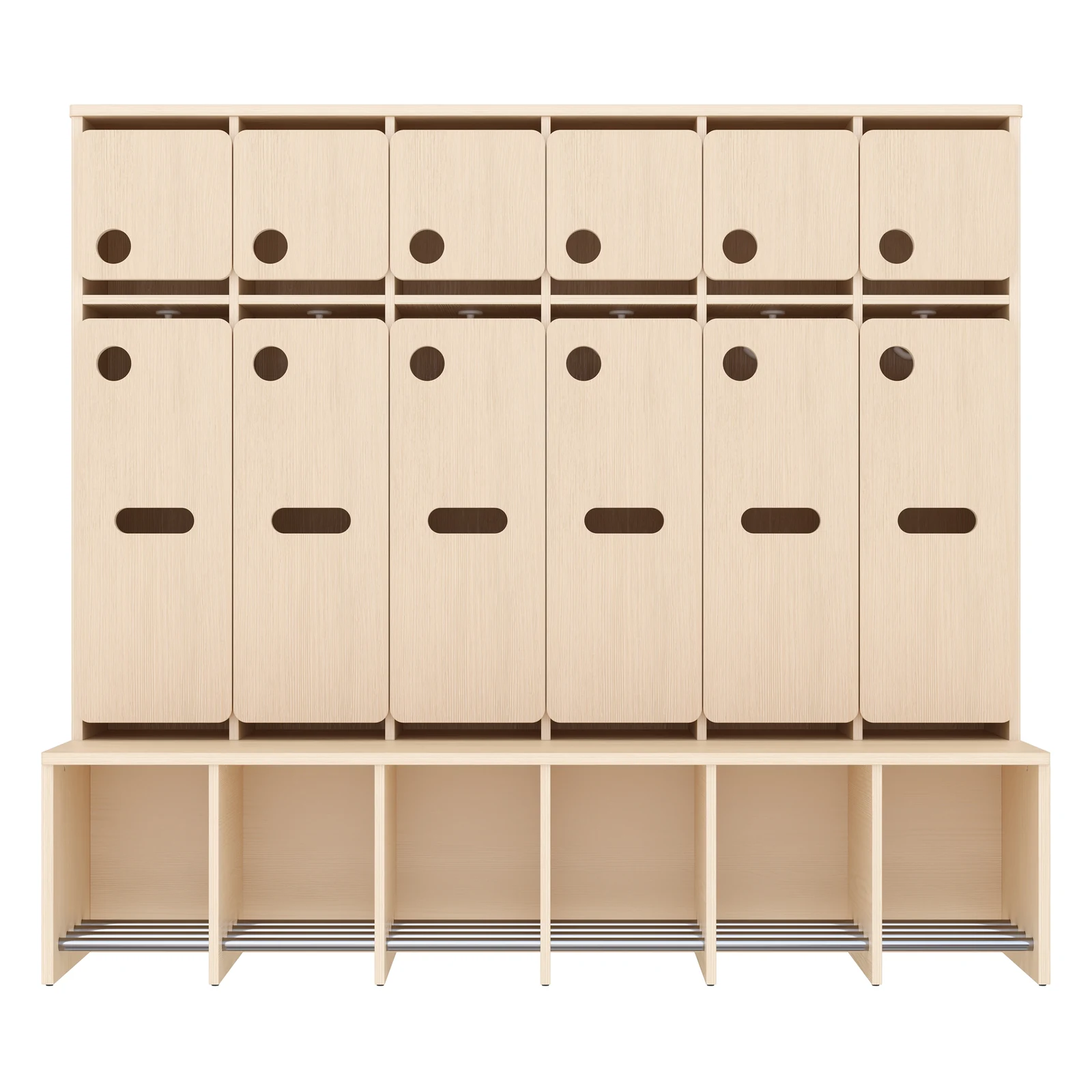 Guardarropas Completo, 6 Plazas, Altura del asiento: 35 cm – KB1-DG25178-35_05