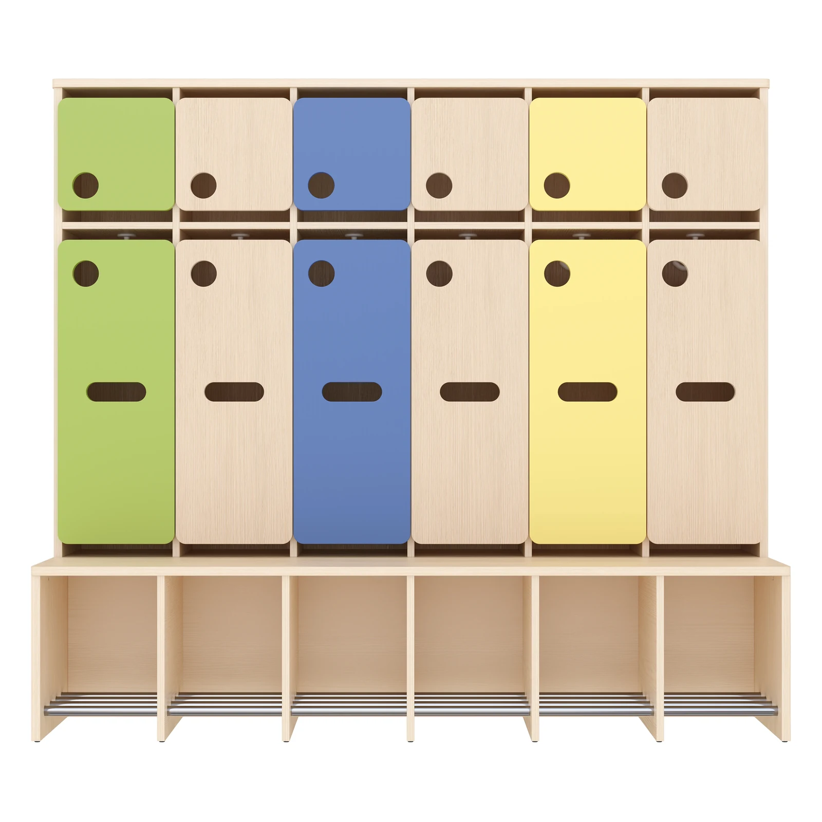 Guardarropas Completo, 6 Plazas, Altura del asiento: 35 cm – KB1-DG25178-35_06