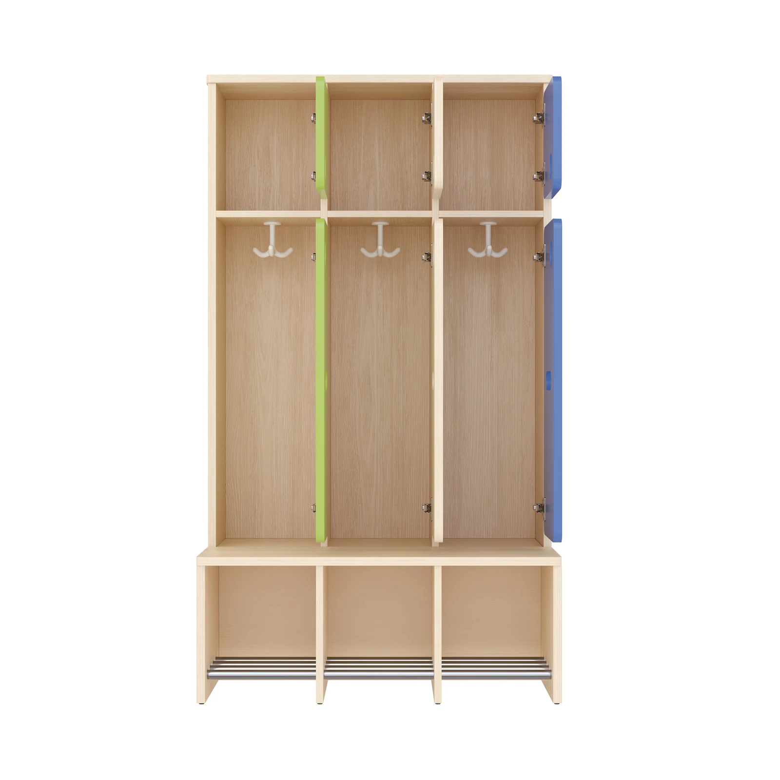 Vestiaire Complet, 3 Places, Hauteur d'assise: 31 cm – KB1-DG25175-31_08
