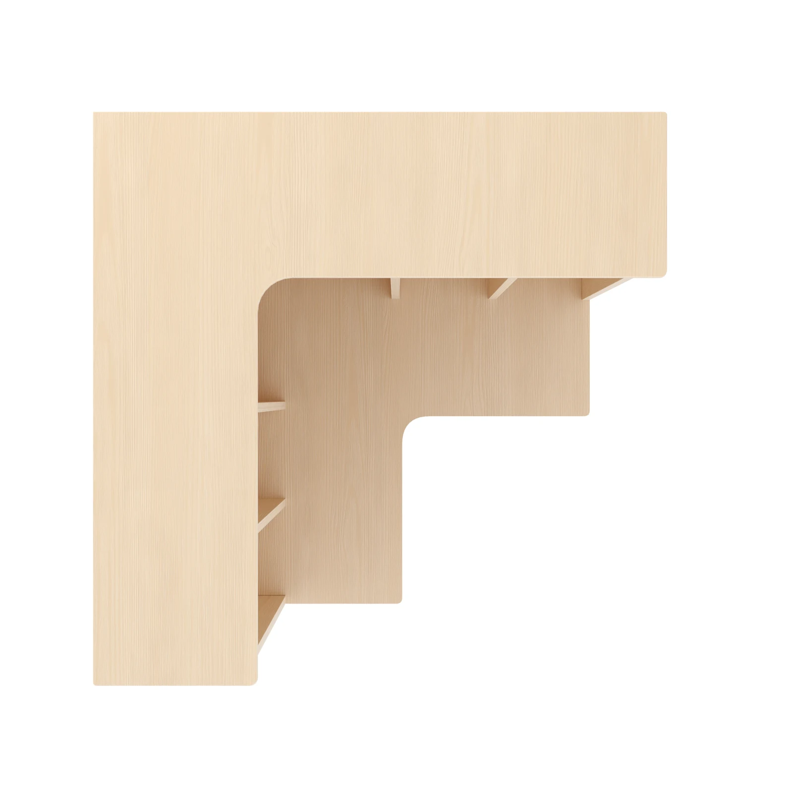 Vestiaire d'Angle Complet, 6 Places, Hauteur d'assise: 26 cm – KB1-DG25179-30-26_03