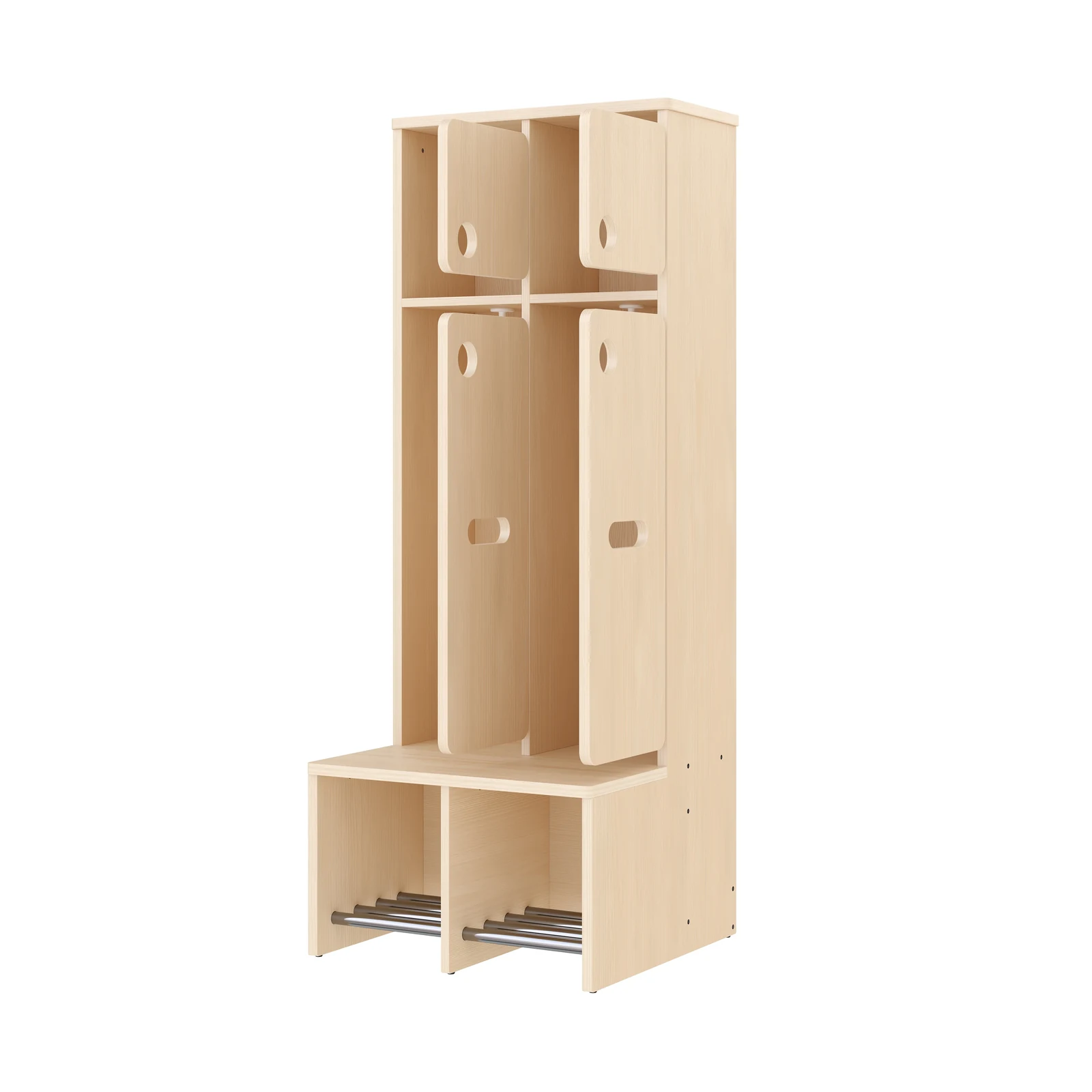 Vestiaire Complet, 2 Places, Hauteur d'assise: 31 cm – KB1-DG25174-31_03