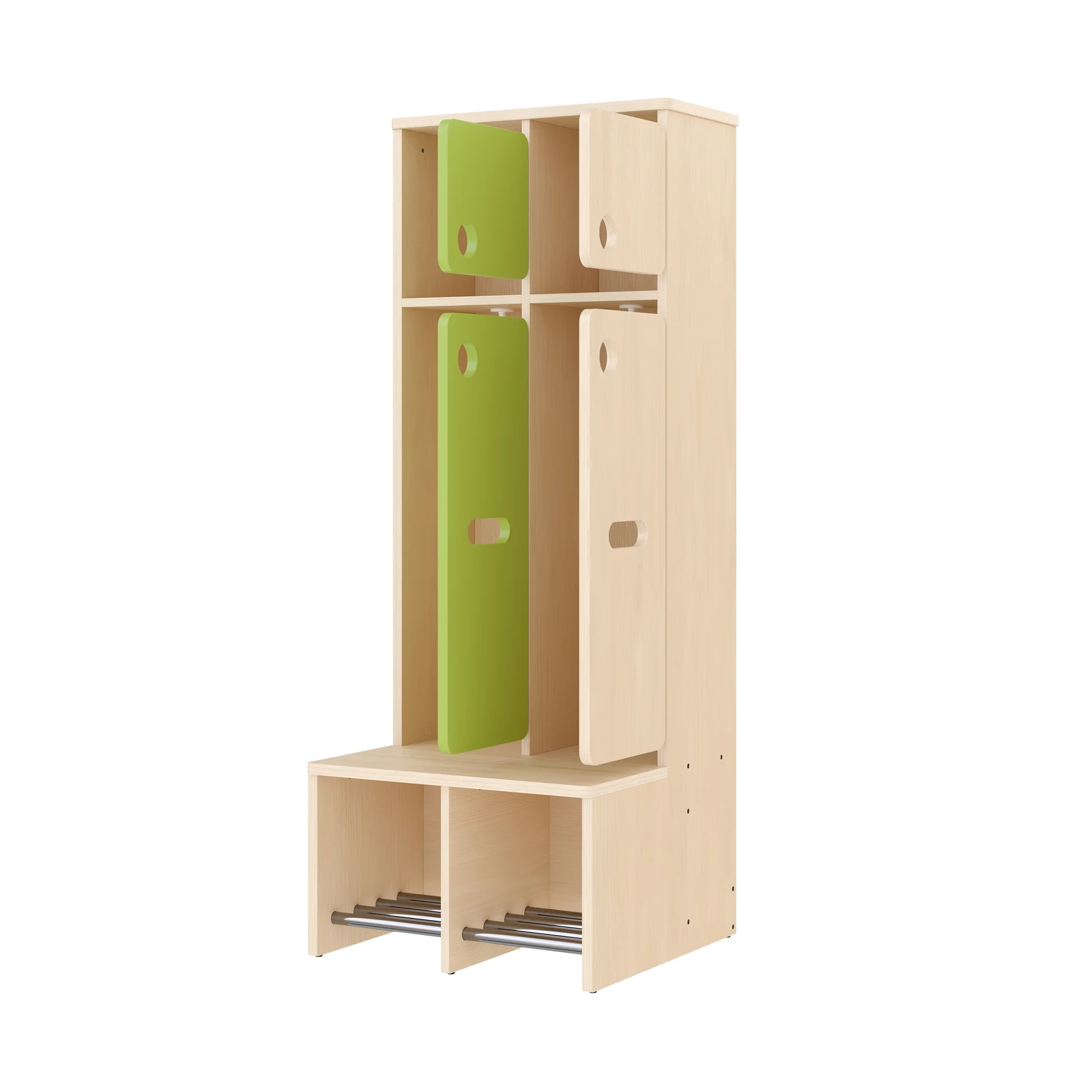 Vestiaire Complet, 2 Places, Hauteur d'assise: 31 cm – KB1-DG25174-31_04