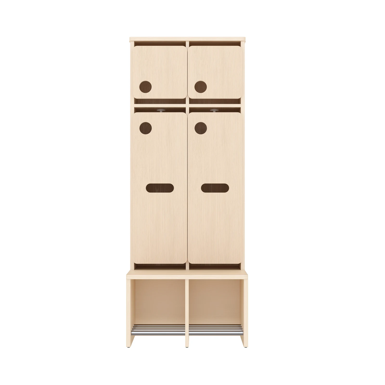 Vestiaire Complet, 2 Places, Hauteur d'assise: 31 cm – KB1-DG25174-31_05