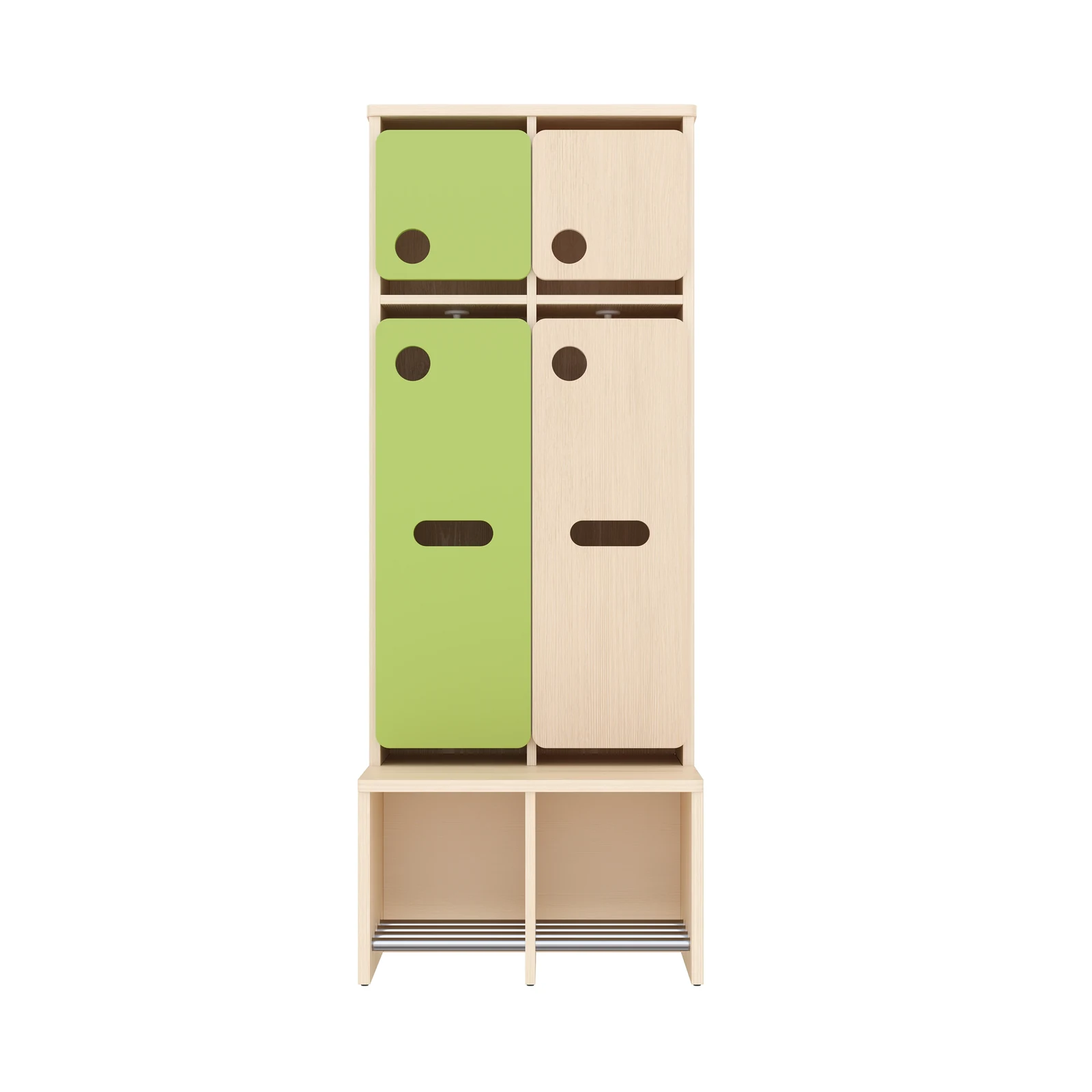 Vestiaire Complet, 2 Places, Hauteur d'assise: 31 cm – KB1-DG25174-31_06