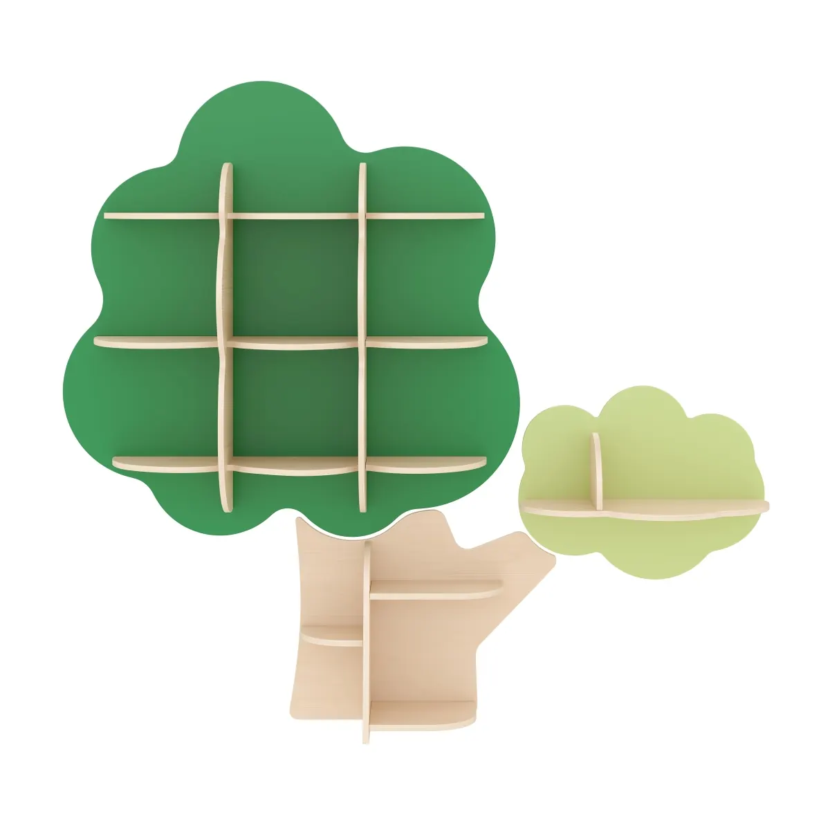 Étagère à Livres « Arbre », Grand Modèle – KB1-PS043-F_03