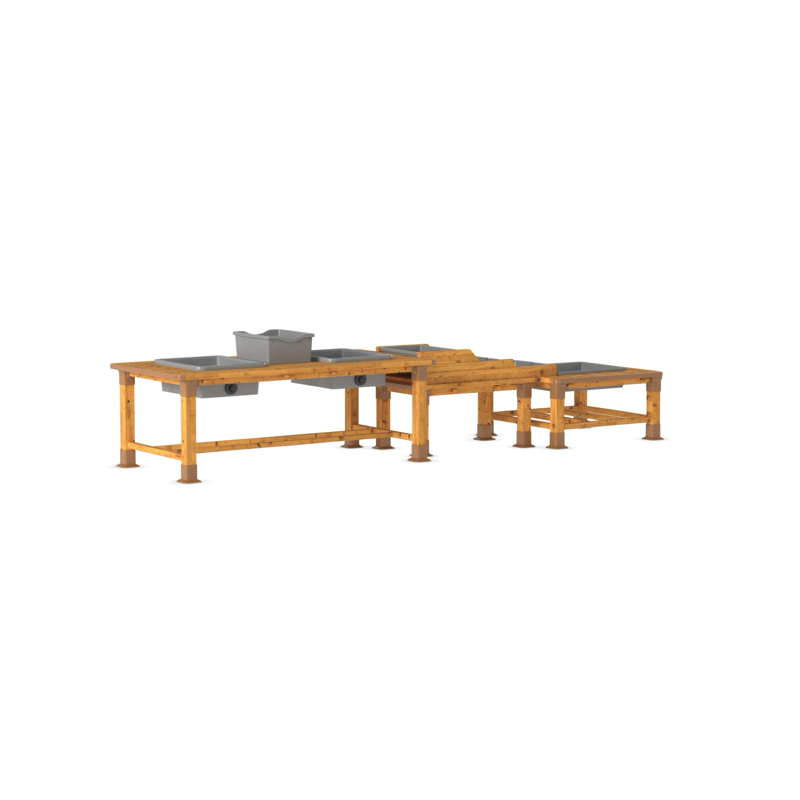 Station eau & boue d'extérieur, 3 tables – HW1-S035-A_12