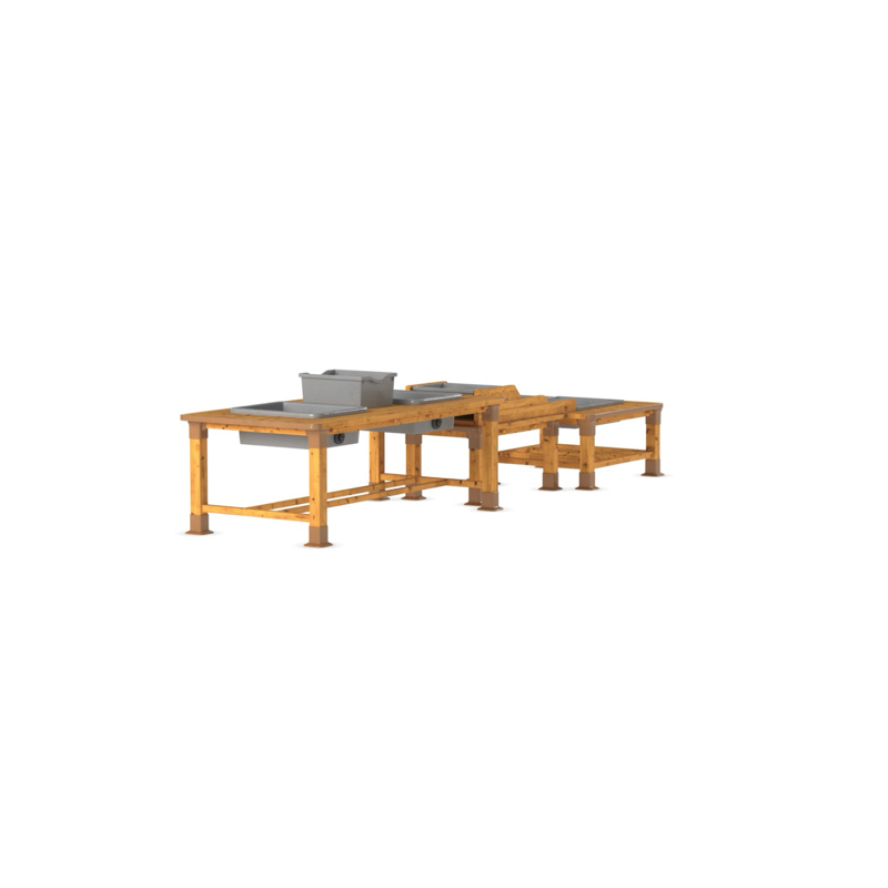 Station eau & boue d'extérieur, 3 tables – HW1-S035-A_14