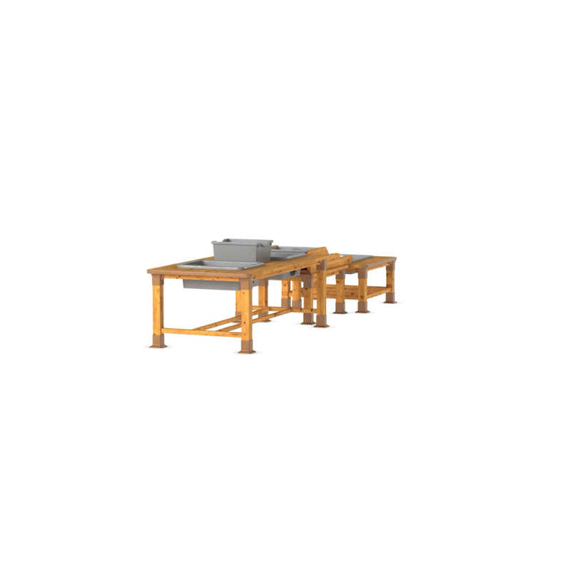 Station eau & boue d'extérieur, 3 tables – HW1-S035-A_15