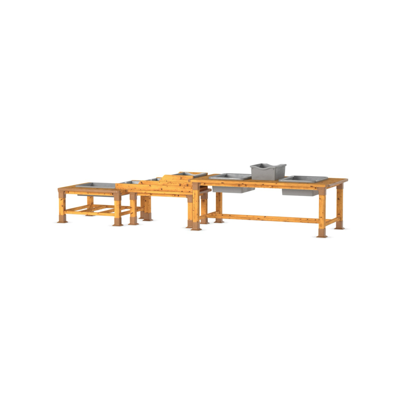 Station eau & boue d'extérieur, 3 tables – HW1-S035-A_25