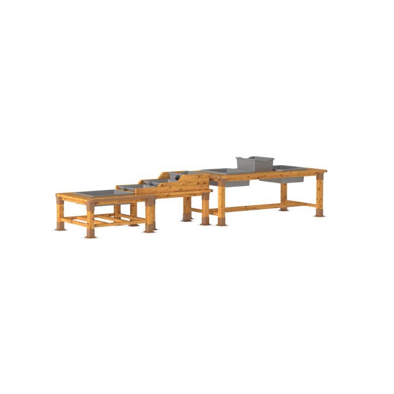 Station eau & boue d'extérieur, 3 tables – HW1-S035-A_31