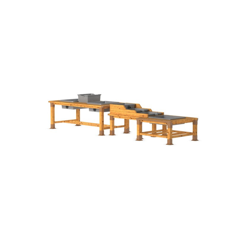 Station eau & boue d'extérieur, 3 tables – HW1-S035-A_41