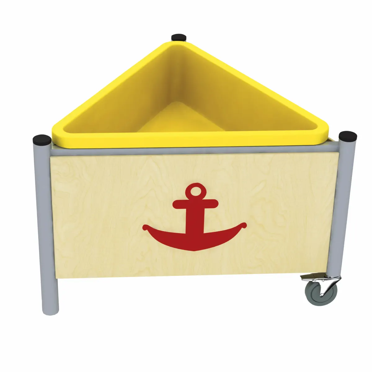 Tavolo da fango mobile, triangolare – GP3-SW407-V01-A_01