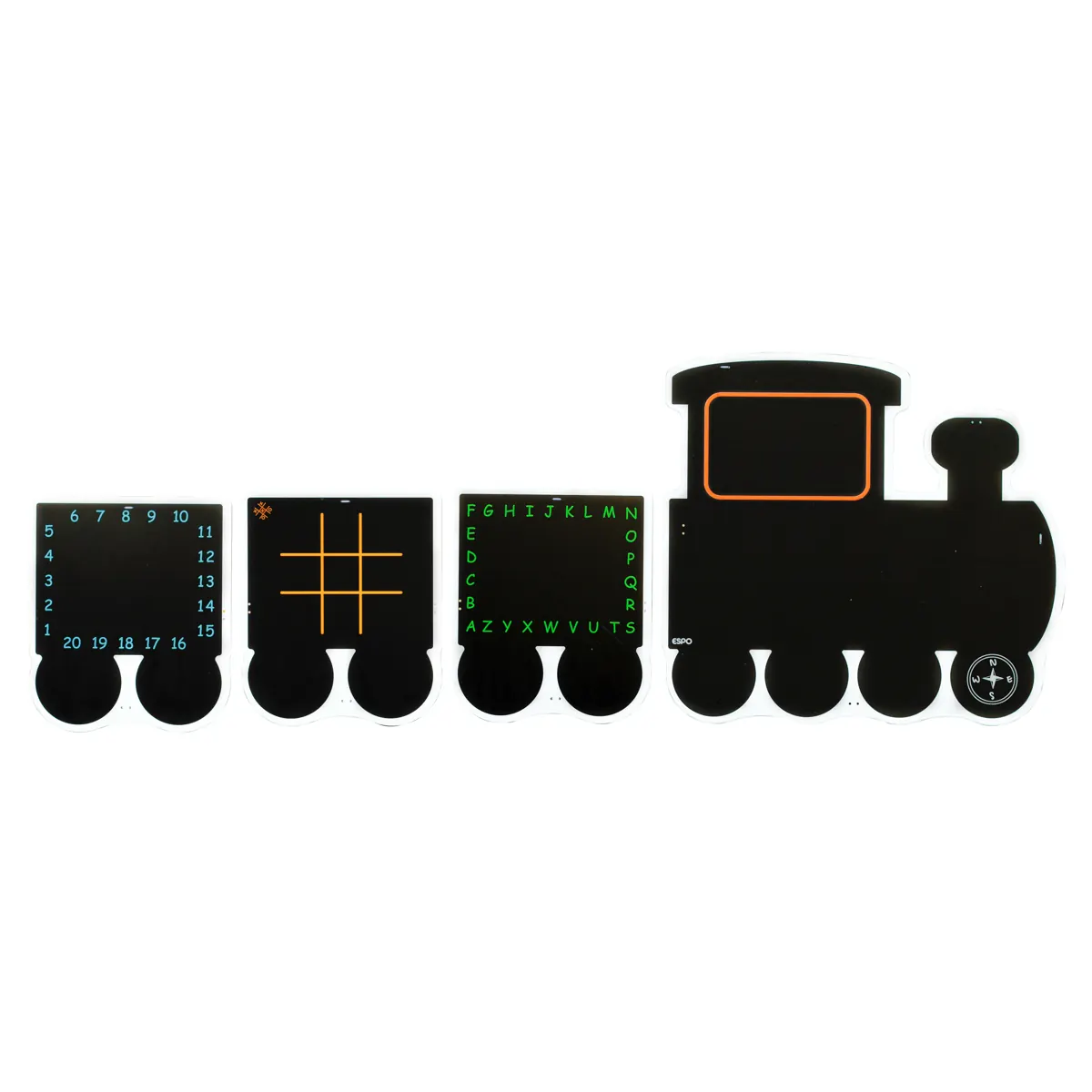 Tableau à craie d'extérieur « Petit train » – GP2-T063-A_01