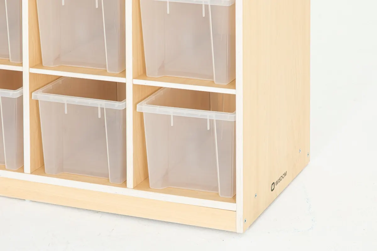 Armoire à Rayonnages avec 16 Compartiments, Bacs Compris – KB1-AZ12141-F_04