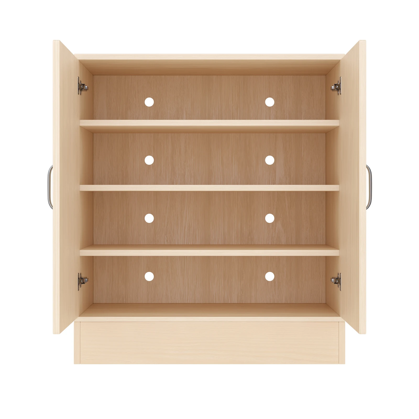 Armario de Estante 79-80, 2 Puertas (con zócalo de madera) – KB1-DG25216-30-S_06