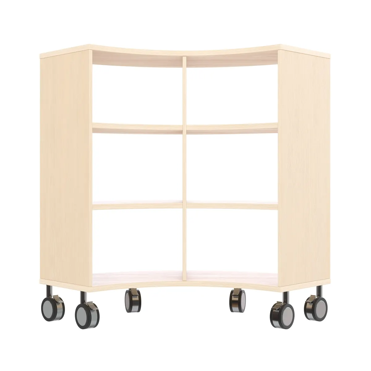 Scaffale a Quarto di Cerchio 79-100 (con rotelle bloccabili) – KB1-DG25021-30-R_03