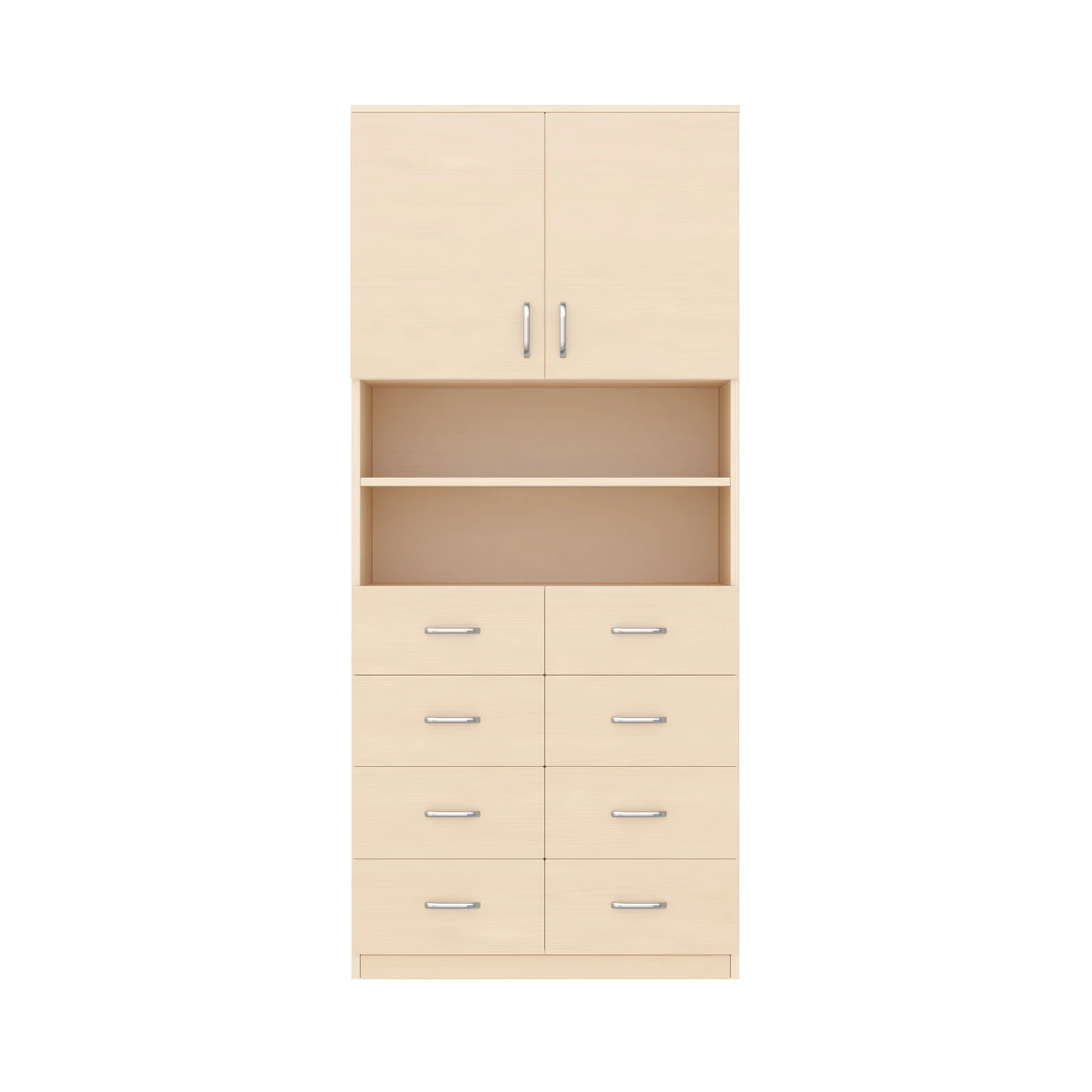 Armoire à Rayonnages 180-80, 4 Portes, 8 Tiroirs – KB1-DG25239-30-F_05