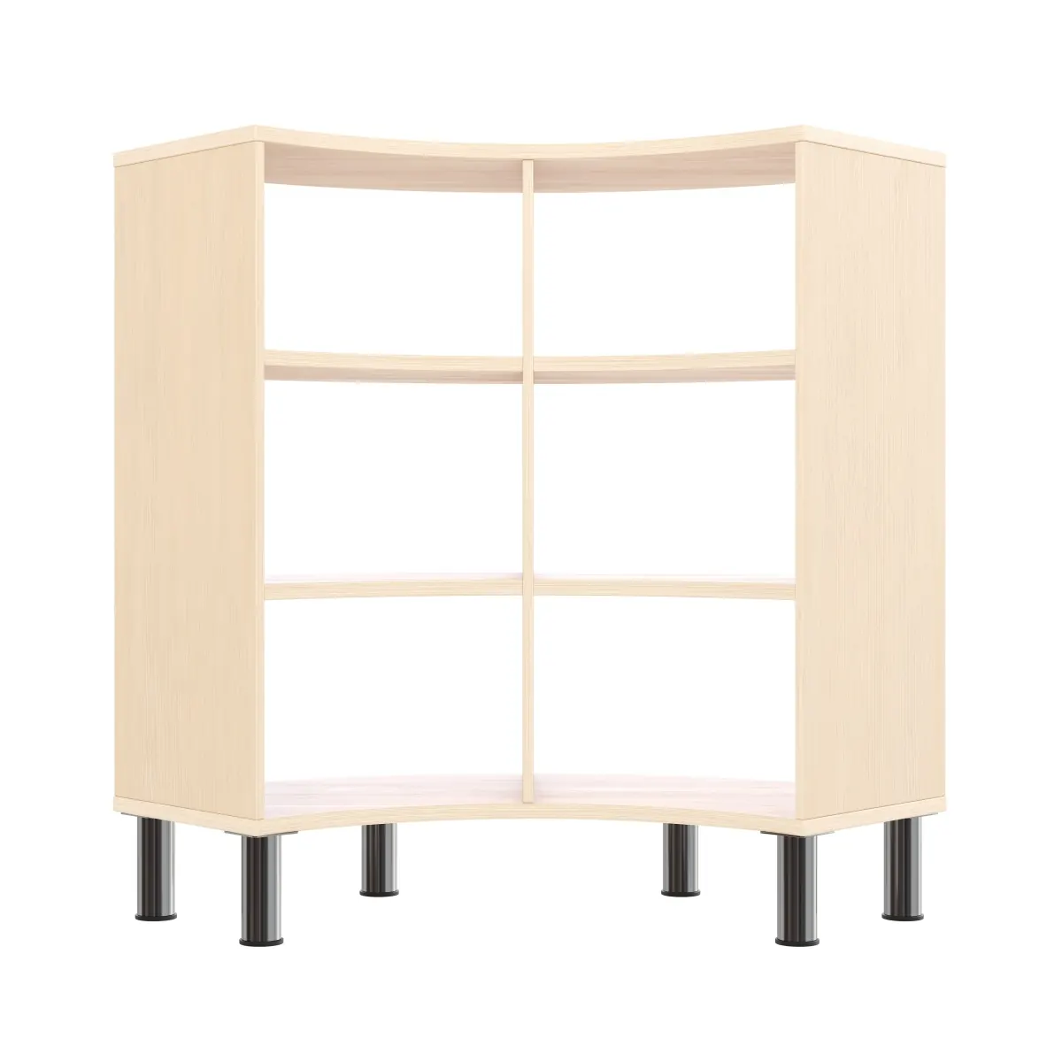 Étagère en Quart de Cercle 79-100 (avec pieds de socle réglables) – KB1-DG25021-30-MF_03