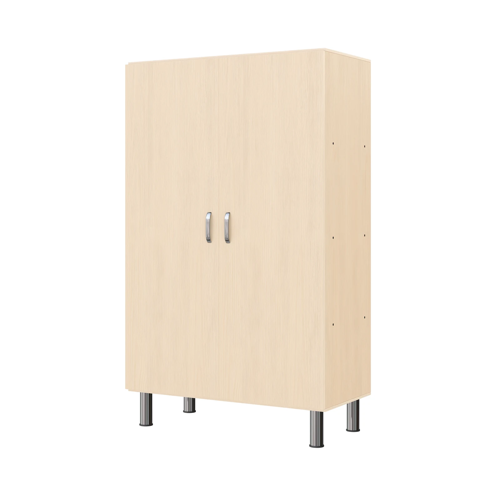 Armadio a Scaffali 120-80, 2 Ante (con piedi regolabili in altezza) – KB1-DG25228-30-MF_01
