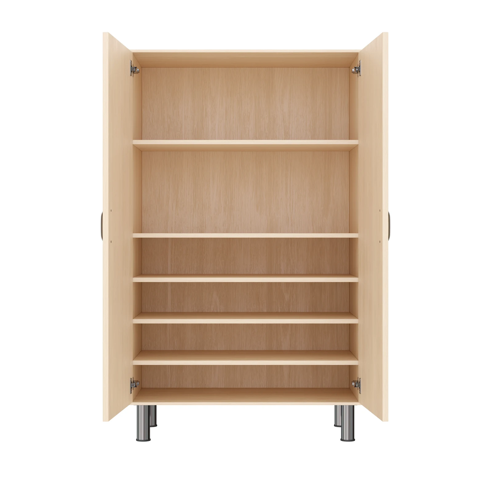 Armadio a Scaffali 120-80, 2 Ante (con piedi regolabili in altezza) – KB1-DG25228-30-MF_06